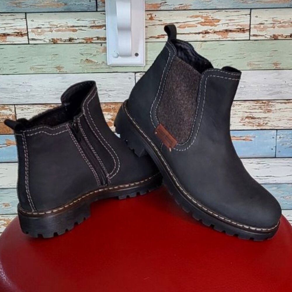 Josef Seibel  Leather Booties - size 40 (9M)